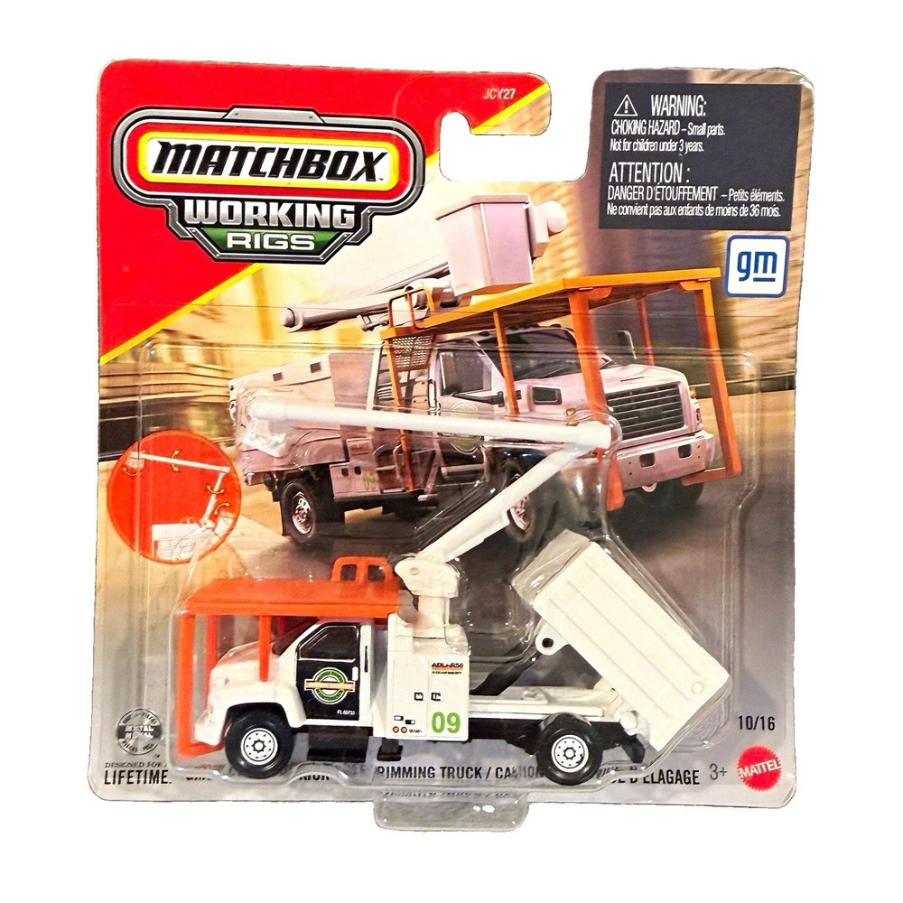 MATCHBOX WORKING RIGS GMC C8500 TOPKICK TREE TRIMMING TRUCK 10/16 NEW 1:64